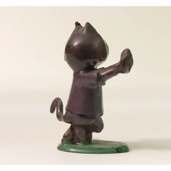 Vtg Marx Tinykins Hanna Barbera Fancy Fancy  Top Cat Mini Figure Hand Painted - Picture 3 of 14